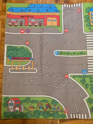 Alfombra Moltó Circuito Coches con señales