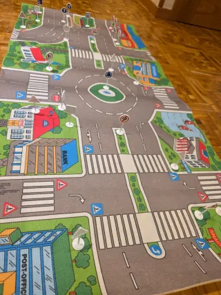 Alfombra Moltó Circuito Coches con señales