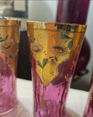 Bohemia Oro 24K e Smalto - Cristallo