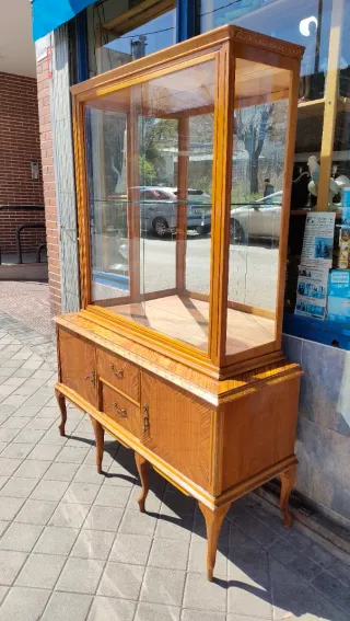 Vitrina Cristalera Mueble Salón Vintage 640513971