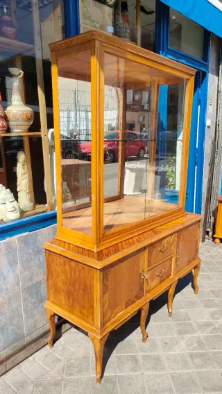 Vitrina Cristalera Mueble Salón Vintage 640513971