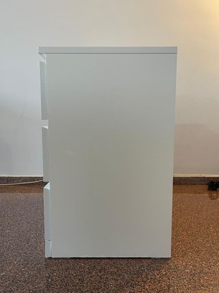 Cómoda 3 Cajones Ikea MALM Blanca 80x78 CM.