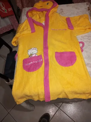 Accappatoio Hello Kitty 4/5 anni