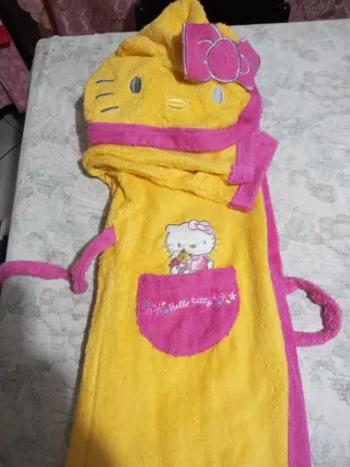Accappatoio Hello Kitty 4/5 anni