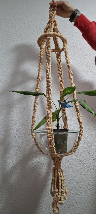 Macetero Colgante Artesanal