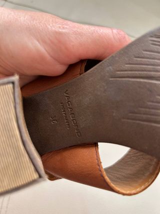 Sandalias Vagabond Cuero Talla 36