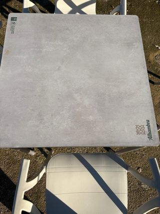 Mesa y 4 Sillas Terraza Bar