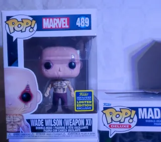 Funko Pop Marvel Wade Wilson, Stan Lee, Madame Web