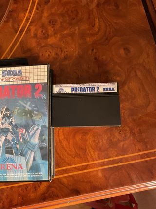 Predator 2 Sega Master System Caja y Cartucho