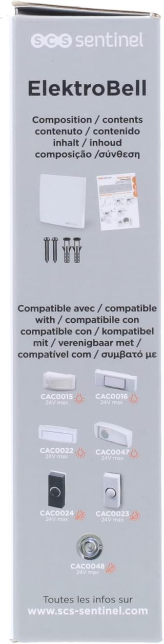 SCS Sentinel -CFI0025 - Timbre electrónico de 230