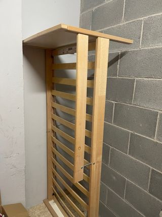 Cama infantil con barrera protectora y colchon