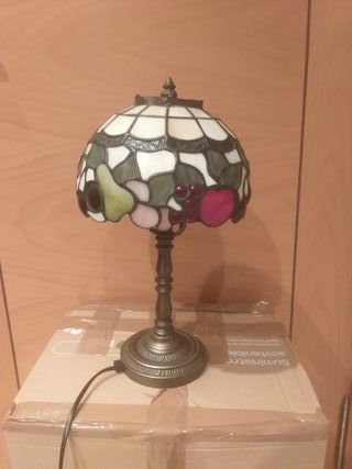 Lampada Tiffany Frutta in Cristallo e Metallo