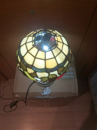 Lampada Tiffany Frutta in Cristallo e Metallo