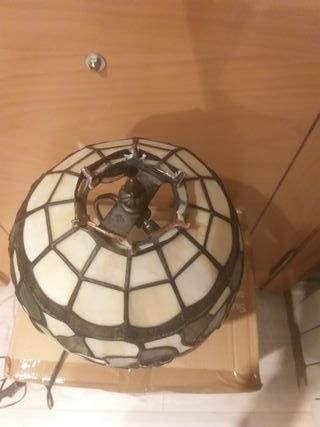 Lampada Tiffany Frutta in Cristallo e Metallo