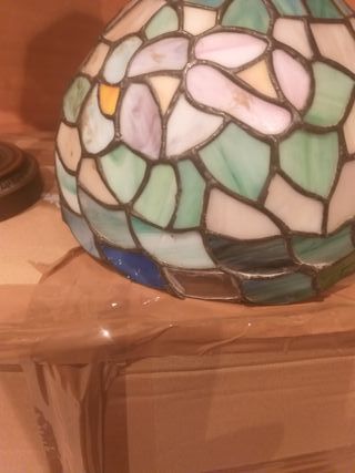 Lampada Tiffany Frutta in Cristallo e Metallo