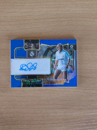 Card Bernd Schuster Auto Real Madrid Panini Select