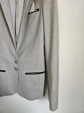 Blazer Patrizia Pepe Grigio Sartoriale Tg 40