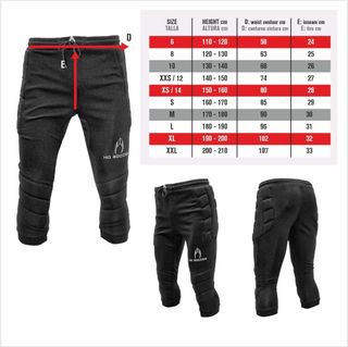 HO Soccer 3/4 Logo Pantalones de Portero Unisex Ad
