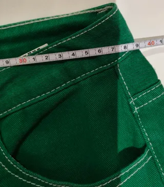 Pantalones cargo verdes