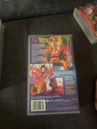 Lote 3 VHS: Toy Story, La Sirenita, Dragon Ball Z