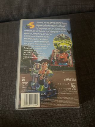 Lote 3 VHS: Toy Story, La Sirenita, Dragon Ball Z