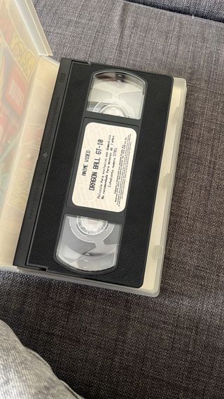 Lote 3 VHS: Toy Story, La Sirenita, Dragon Ball Z