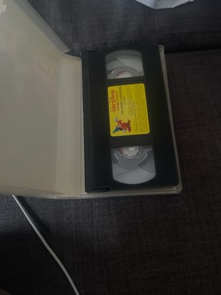 Lote 3 VHS: Toy Story, La Sirenita, Dragon Ball Z