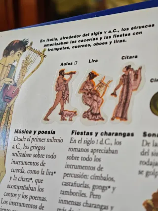 Libro La música y los instrumentos