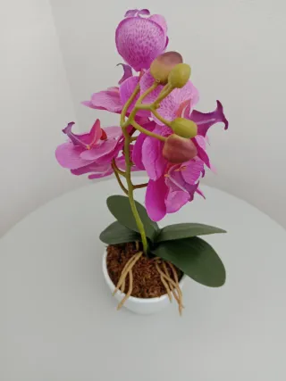 Orquídea Artificial Rosa