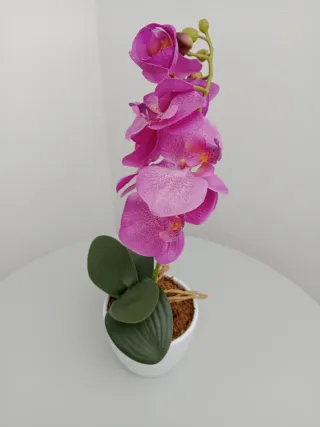 Orquídea Artificial Rosa