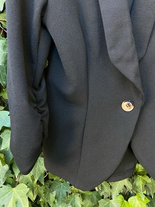 Chaqueta blazer negra
