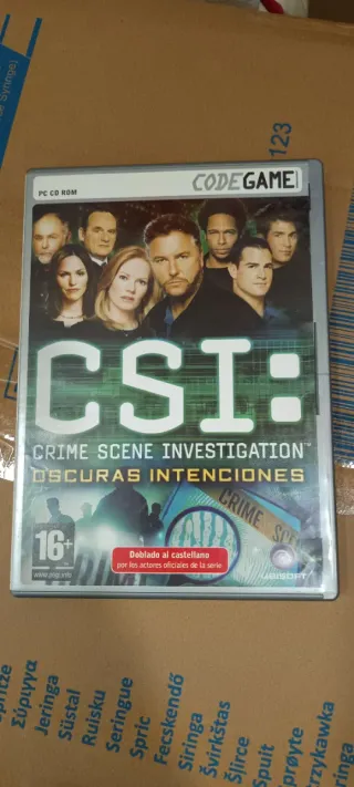 Juego PC CSI: Oscuras Intenciones