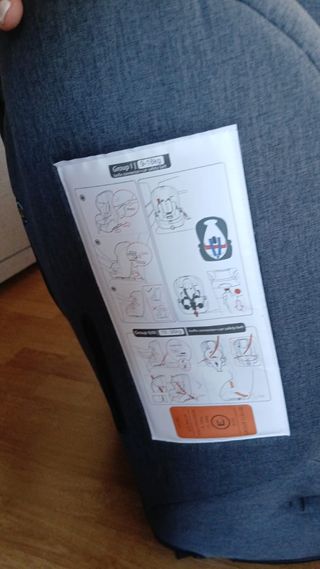 Silla coche grupo 1 (9-18kg) Isofix