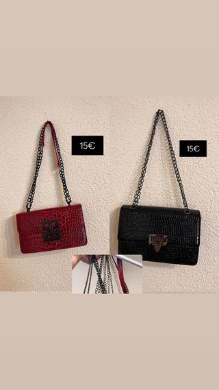 Carteras colgantes o de mano Uno 15 y 2x25€