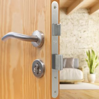 Amig - Cerradura de Embutir para Puertas de Madera