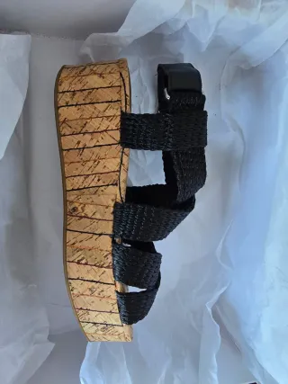 Sandalias plataforma negras