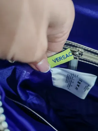 Borsa Armani Jeans marrone lucida