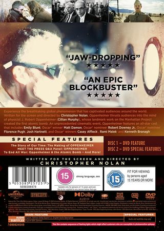 Oppenheimer [DVD] [2023]