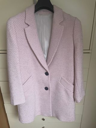 Abrigo rosa Zara