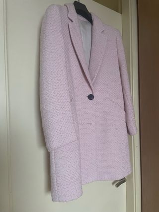 Abrigo rosa Zara