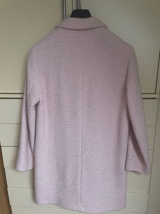 Abrigo rosa Zara