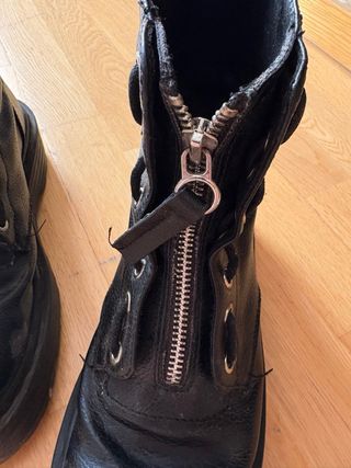 Botines negros Pull&Bear plataforma