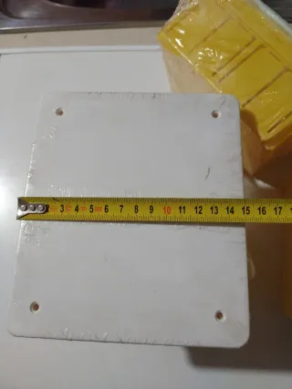 4 Scatole di Derivazione Incasso 145x125x60mm