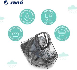 Jané Burbuja de Lluvia para Capazo, Universal, Tra