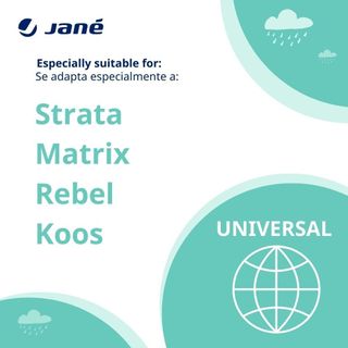 Jané Burbuja de Lluvia para Capazo, Universal, Tra