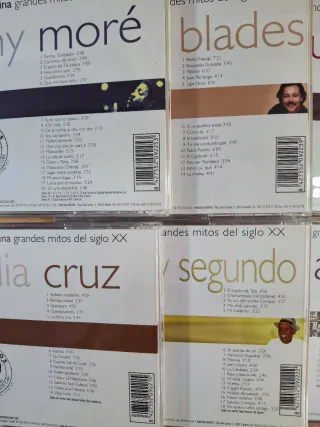 6 CDs Grandes Mitos de La música latina, El País