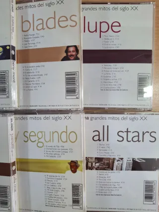 6 CDs Grandes Mitos de La música latina, El País