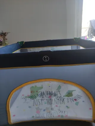 Parque infantil plegable.