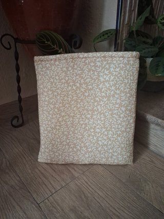 OFERTA 2X14€ 3X20€ Funda literaria Hojas Beige