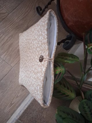 OFERTA 2X14€ 3X20€ Funda literaria Hojas Beige